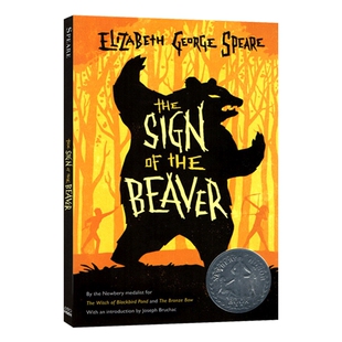 海狸的记号 英文原版小说 The Sign of the Beaver 纽伯瑞银奖 英文版进口儿童文学书籍
