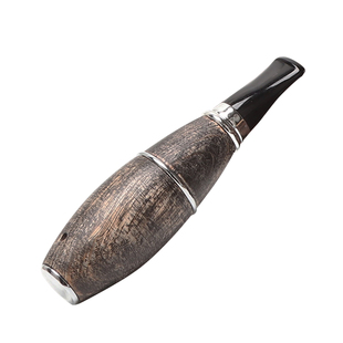 烟斗正品鱼雷斗烟丝随身斗实木放水雪茄可拆卸男士烟斗可用丝实木