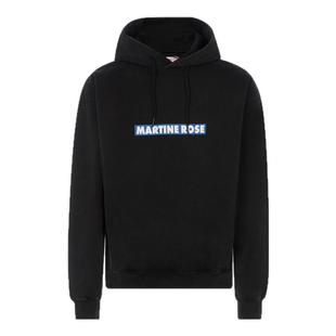 MARTINE ROSE 春季新款男士棉质宽松美式潮流休闲长袖连帽卫衣