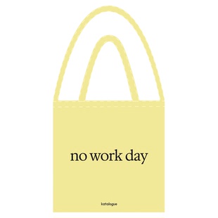 Katalogue Slogan系列帆布袋多色男女日系韩系通勤斜挎单肩印花