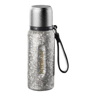 九阳纯钛保温杯双层钛杯焖茶杯带茶隔便捷泡茶杯养生杯纯钛水杯子