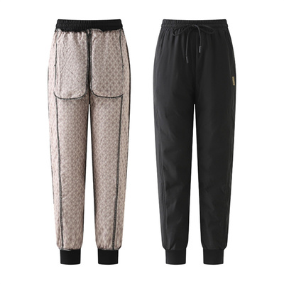 雅鹿女士防寒保暖加厚羽绒裤