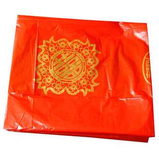 一次性筷子结婚婚礼红色碗和筷勺子组合套装酒席婚庆宴席餐具批发