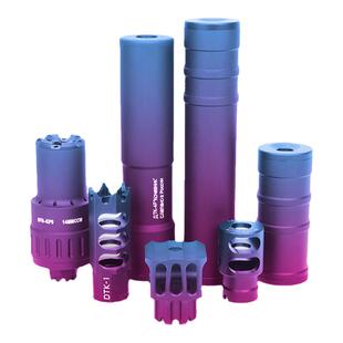 AK消音器全金属kp9 泽宁特DTK1 2 4 6逆牙14 aka任翔 坦克消 创研