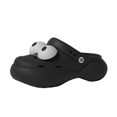 chikoku浮云x大眼怪洞洞鞋女