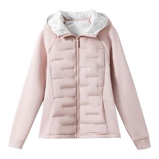 【人手一件】显瘦小蛮腰 加绒锁温拼接连帽绗缝90白鸭绒羽绒服女