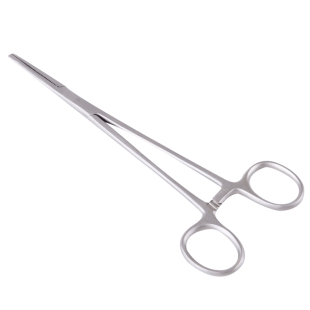 不锈钢止血钳海绵钳卵圆钳拔火罐酒精棉花夹18cm大号拔罐钳子镊子