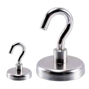 强力磁铁强磁挂钩超强磁性大号免打孔磁吸挂钩门后吸铁石无痕挂钩