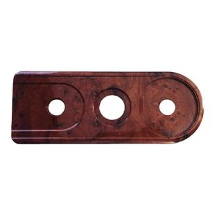 保险柜面板装饰板老式机械保险箱通用配件柜子贴纸不锈钢三孔隔板