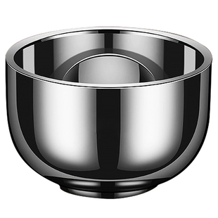 304不锈钢白酒杯主人杯二两啤酒杯加厚烈酒盅双层隔热功夫茶杯子