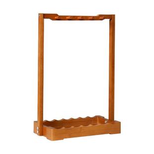 六品堂笔架毛笔架楠竹笔挂实木毛笔挂新中式多功能毛笔挂架收纳置物架文房四宝摆件书法收纳架挂毛笔的笔架托