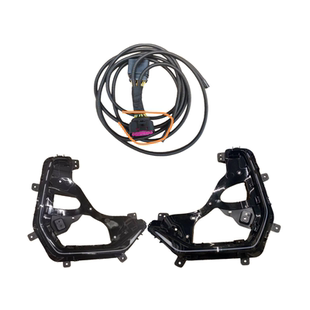 适用吉利银河E5宝腾e.MAS7日行灯虎须C型灯原车款低配改高配LED灯