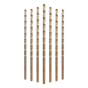 含钴加长麻花钻头不锈钢专用直柄合金麻花钻头超长打孔金属高强度