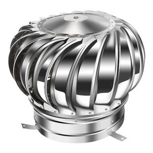 无动力风帽屋顶通风器110/160/200pvc管道换气304不锈钢风球风帽