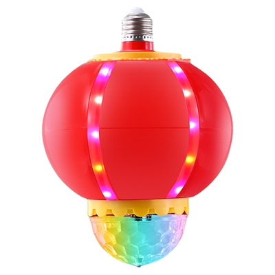 新款动态投影福字灯笼