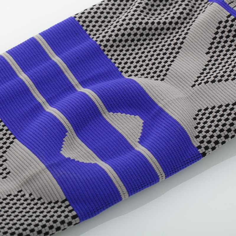 旭康硅胶防撞运动护膝弹簧针织登山护具LOGO跑步骑行支撑可印户外