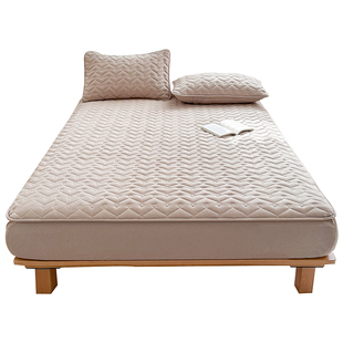 床笠135x150x180cmx200cm纯棉a类母婴级2025新款四季通用薄床垫