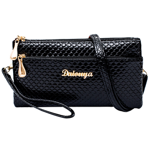 手机包女斜挎2026新款横款中年女士单肩小挎包百搭手机钥匙零钱包