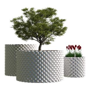 控根器植树专用阻根板屋顶花箱脚垫花园排水滤水板花池花坛隔水板