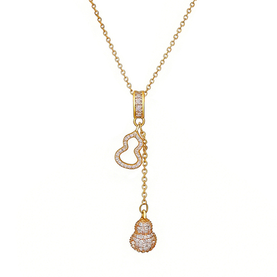 PrincessClara金葫映月项链