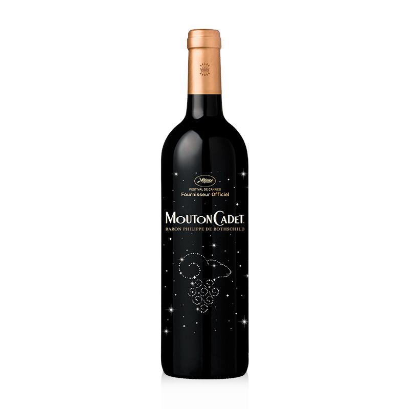 官方直营  木桐嘉棣戛纳电影节官方干红葡萄酒法国进口红酒750ml