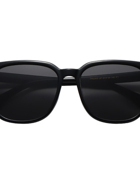 复古防紫外线可配度数墨镜女