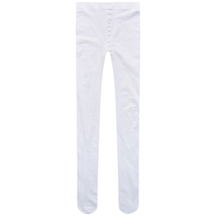 舞蹈袜女成人挖洞练功体操大袜形体专业芭蕾舞专用连裤袜白色丝袜