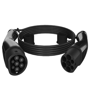 乔亦香港欧标双头TYPE2中速7/11/22kw充电枪比亚迪tesla特斯拉线