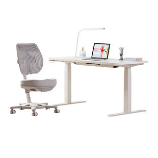 【可定制】德国大白桌可电动升降学习桌儿童智能写字书桌学生家用