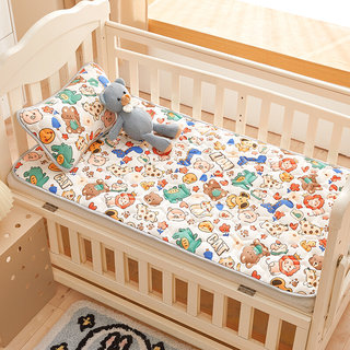婴儿床笠隔尿防水透气床单新生宝宝床上用品儿童纯棉床垫套罩定做