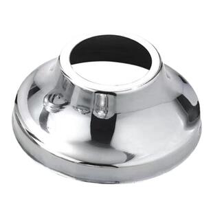 304不锈钢喇叭座32装饰盖38楼梯脚51/63/76圆管高脚遮丑盖配件201