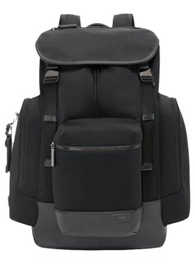 【秋冬新品】TUMI/途明HARRISON男士翻盖双肩背包