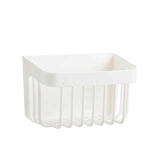 多功能厨房姜蒜收纳筐菜瓜布沥水架浴室壁挂式免打孔废弃洗脸巾盒