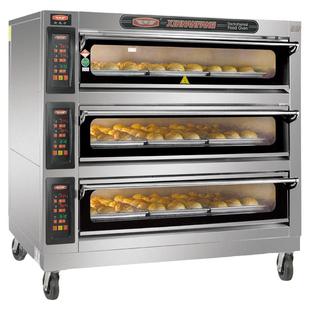 新南方烤箱商用大容量三层九盘电烘炉月饼面包披萨炉90CI厂家直销