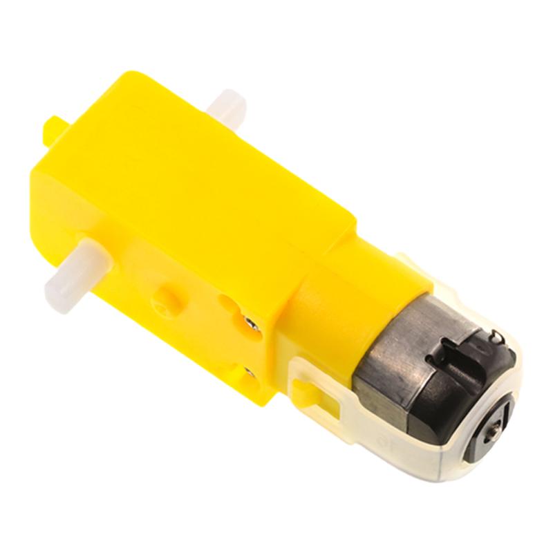 黄色DC3V-6V直流减速电机 TT马达强磁抗干扰 智能小车底盘 四驱车
