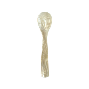 树的岛Tree天然贝壳勺纯手工咖啡勺珍珠贝母搅拌冰淇淋甜品茶匙勺