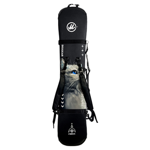 MECK单板饺子皮SBR滑雪板套双肩单肩防撞边刃防刮保护套加厚板包