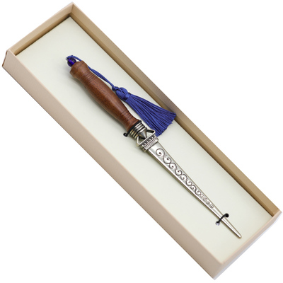 意大利进口木质复古翻书杖放大镜