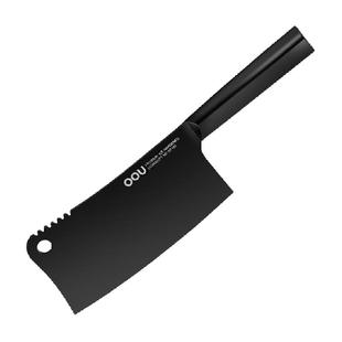 OOU黑刃系列砍骨刀不锈钢斩骨刀厨房家用菜刀防锈单刀