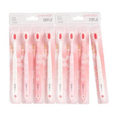 乐齿成人特软毛牙刷8支×1套