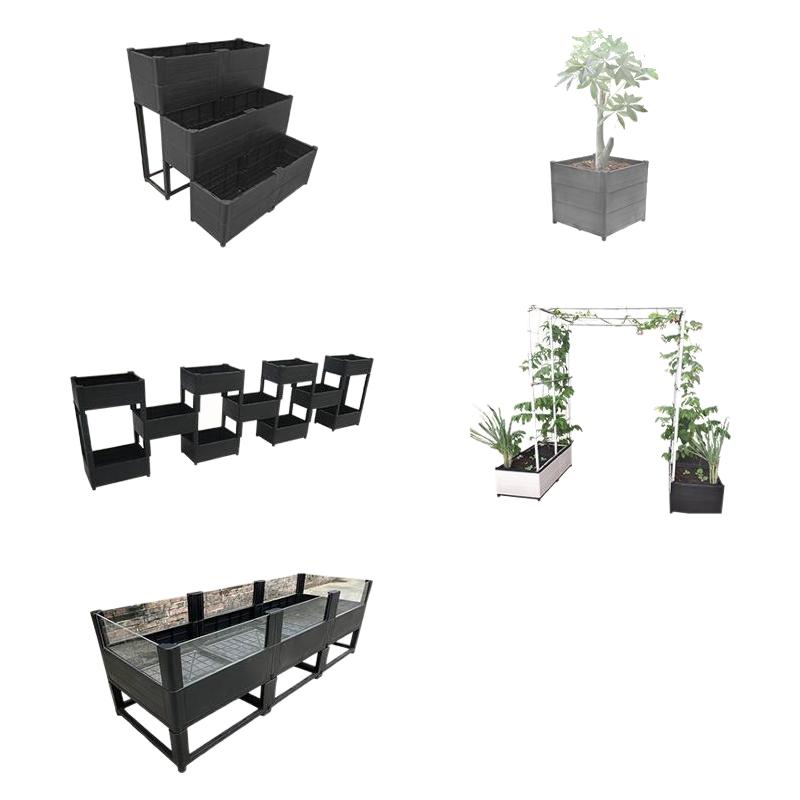 阳台种菜盆蔬菜种植箱屋顶菜园种菜神器家庭楼顶种菜专用箱零件