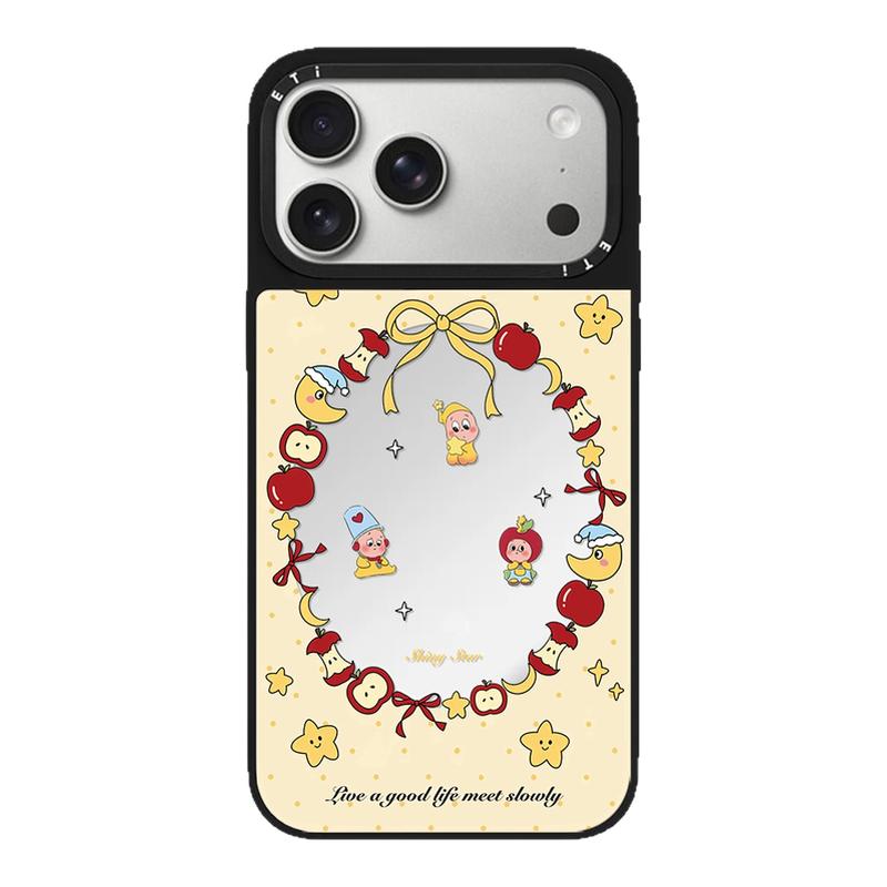 CASETiFiY联名波点苹果星星小孩苹果17pro适用iPhone16promax磁吸15plus手机壳可爱14镜面13华强北平替潮壳女
