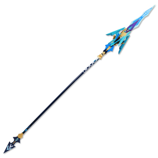 三木君 原神 申鹤cos道具服 头饰 武器 息灾木质 烟斗