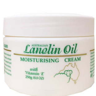 澳洲GM绵羊油VE面霜澳洲原装进口250g身体乳保湿补水带防伪码