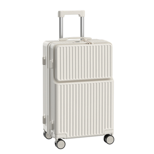 前置开口行李箱女2025新款拉杆箱子登机箱静音轮子半开盖旅行箱男