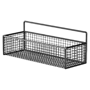 浴室壁挂式收纳架免打孔挂篮墙上厨房卫生间置物架厕所洗手间架子