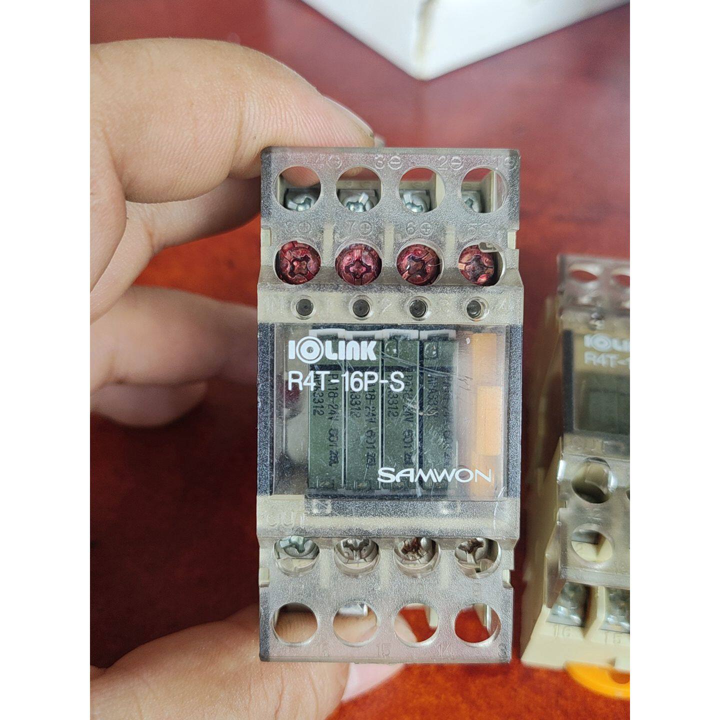 议价工厂闲置SAMWONR4T16PS继电器模块IOLI维修