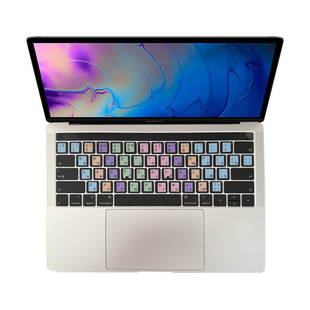 俄语键盘贴纸台式电脑笔记本通用俄文字母按键贴键帽贴圆形透明