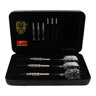 CUESOUL/Q獸3支装18克钨钢镖飞镖专业比赛俱乐部软式电子飞镖套装