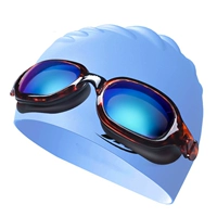 Pingguang-tea color Electro-spated +206 Blue Plaging Hat